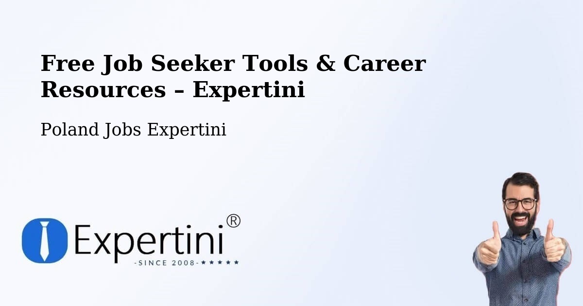 Free Job Seeker Tools & Career Resources – Suwałki - Suwałki, Poland Jobs Expertini